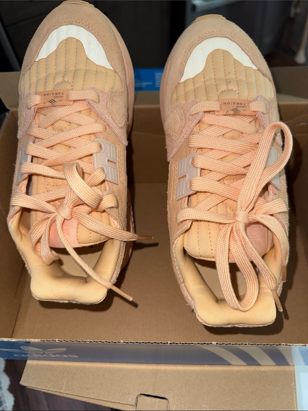 adidas zx torsion glow orangeUS 5